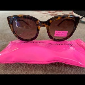 Betsey Johnson Sunglasses - Crystal Cat Eye